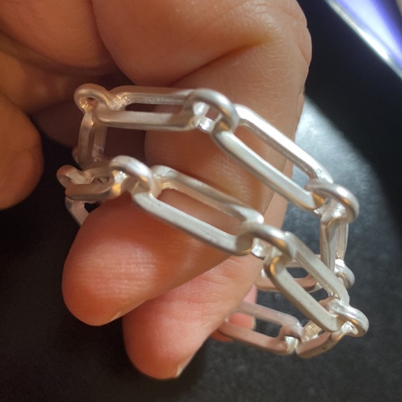 Paperclip earrings - Picture 3 of 4